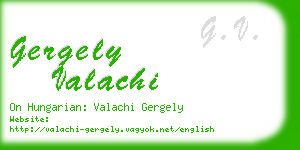 gergely valachi business card